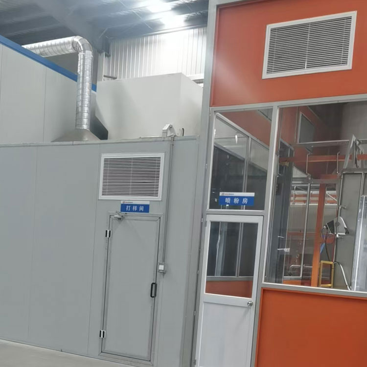 Equipamento automático de pulverização de pó