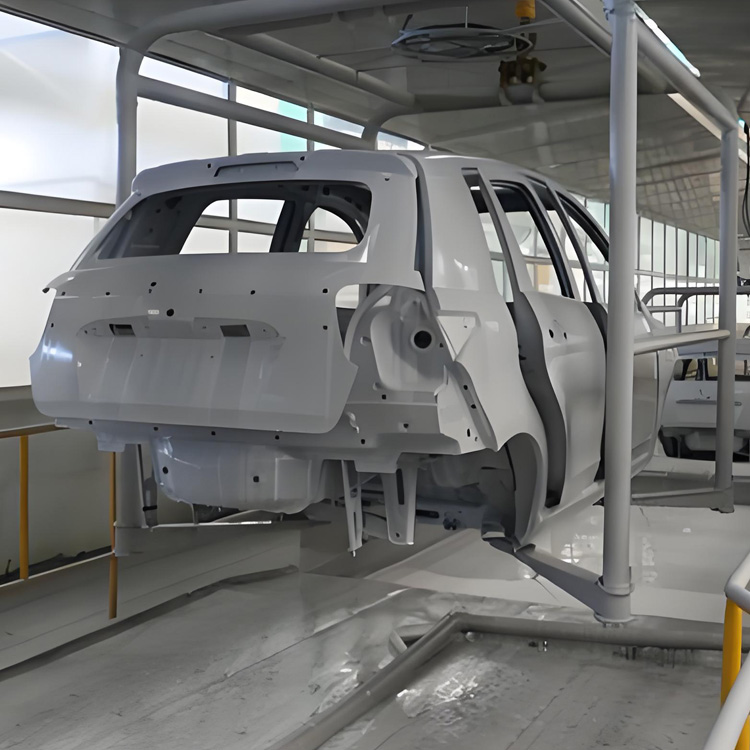 Linha de produção de eletroforese automotiva